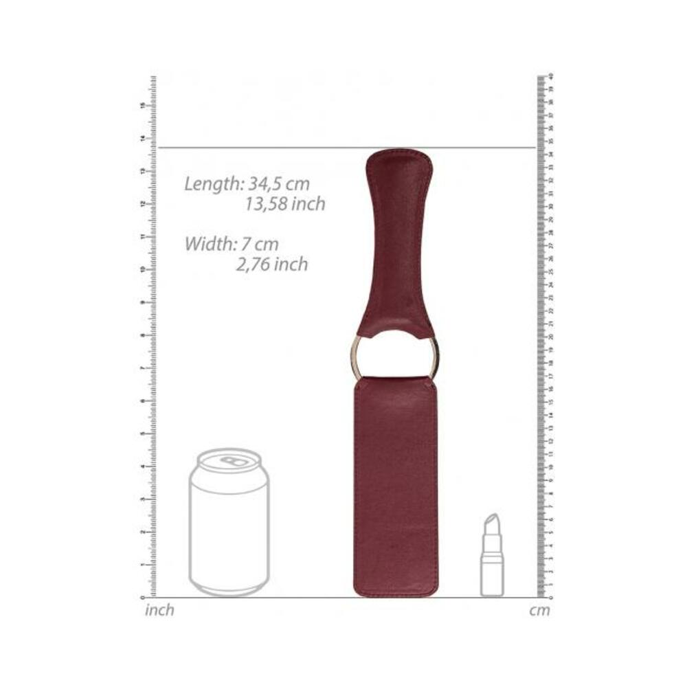 Ouch Halo Paddle Burgundy-Shots-Sexual Toys®
