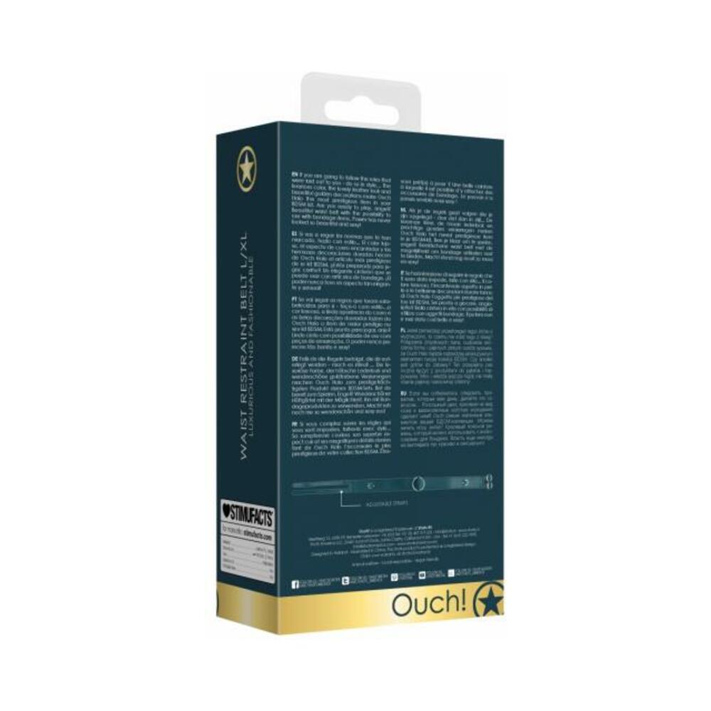 Ouch Halo Waist Belt L/xl Green-Shots-Sexual Toys®