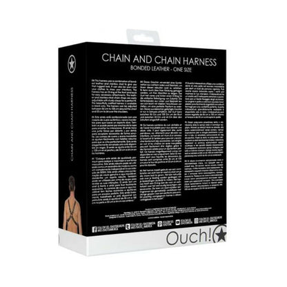Ouch Harness Men Chain Chain OS-Shots-Sexual Toys®
