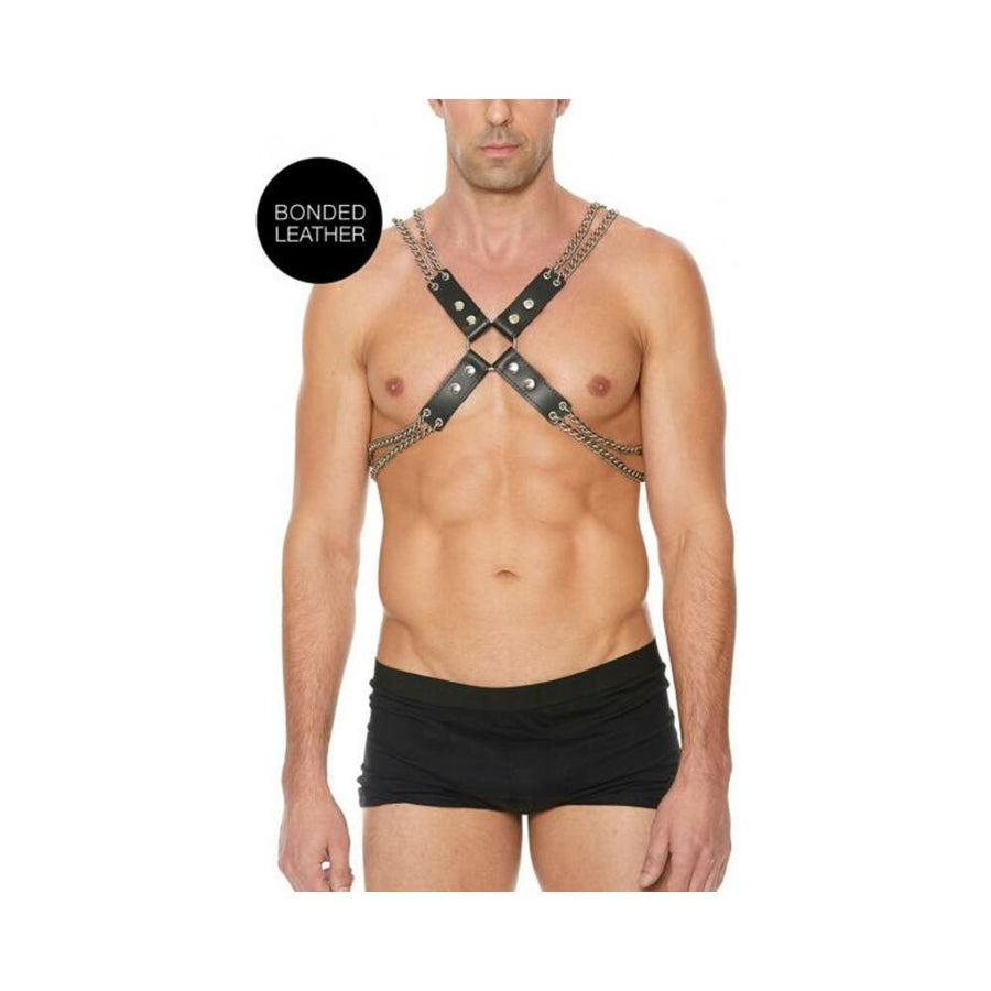 Ouch Harness Men Chain Chain OS-Shots-Sexual Toys®