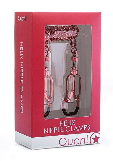 Ouch Helix Nipple Clamps-Shots-Sexual Toys®