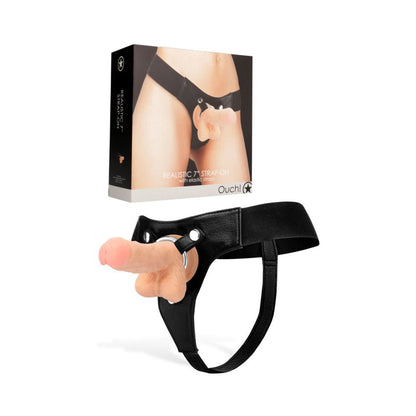 Ouch! Realistic 7in Strap-On-Shots-Sexual Toys®
