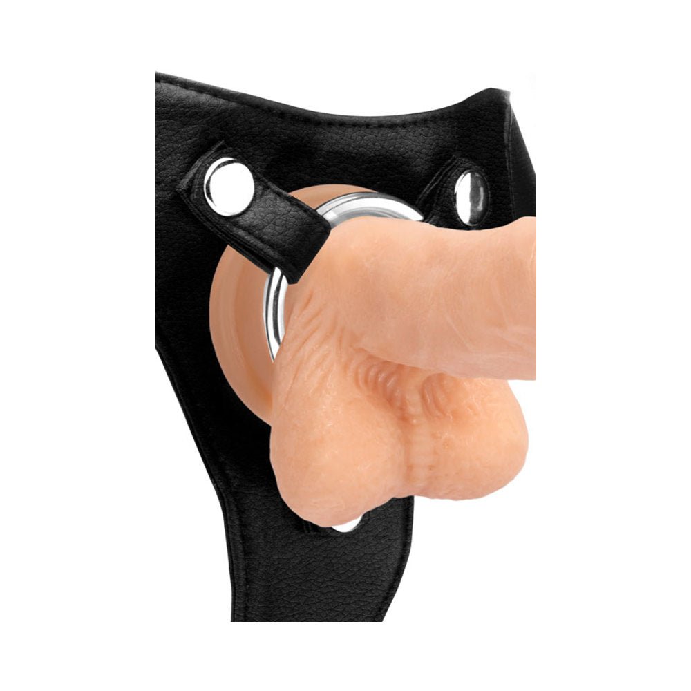 Ouch! Realistic 8in Strap-On-Shots-Sexual Toys®