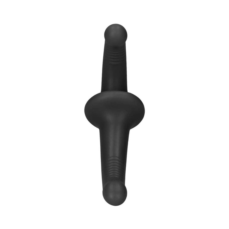 Ouch! Silicone Strapless Strapon - Black-Shots-Sexual Toys®