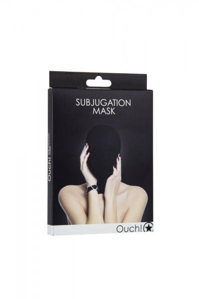 Ouch Subjugation Mask Black O/S-Shots-Sexual Toys®