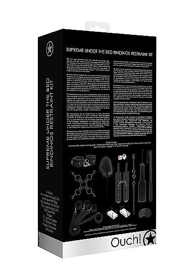 Ouch! Supreme Bindings Kit - Black-Shots-Sexual Toys®