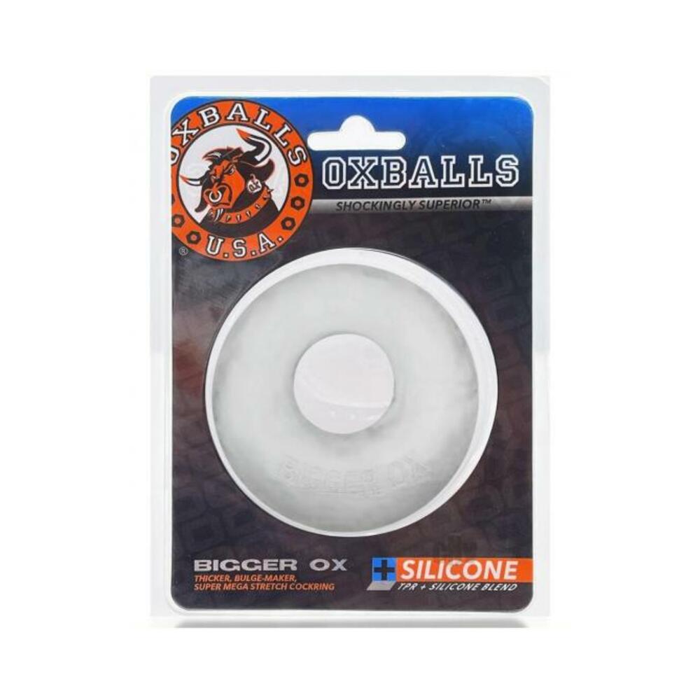Oxballs Bigger Ox Thick Cockring Silicone Tpr Clear Ice-blank-Sexual Toys®