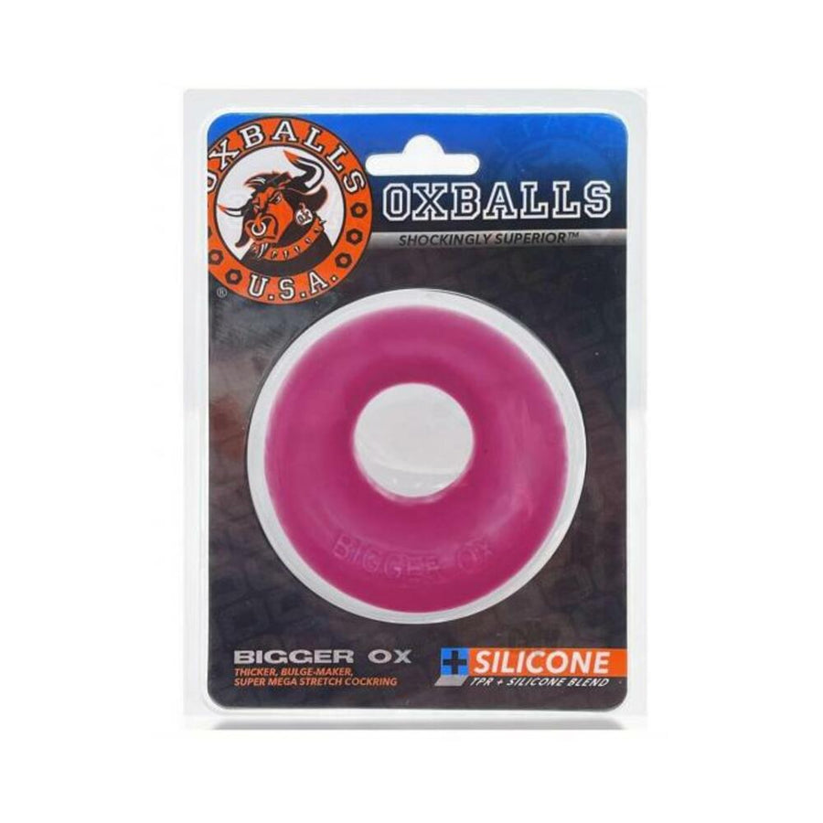 Oxballs Bigger Ox Thick Cockring Silicone Tpr Hot Pink Ice-Pink-Sexual Toys®