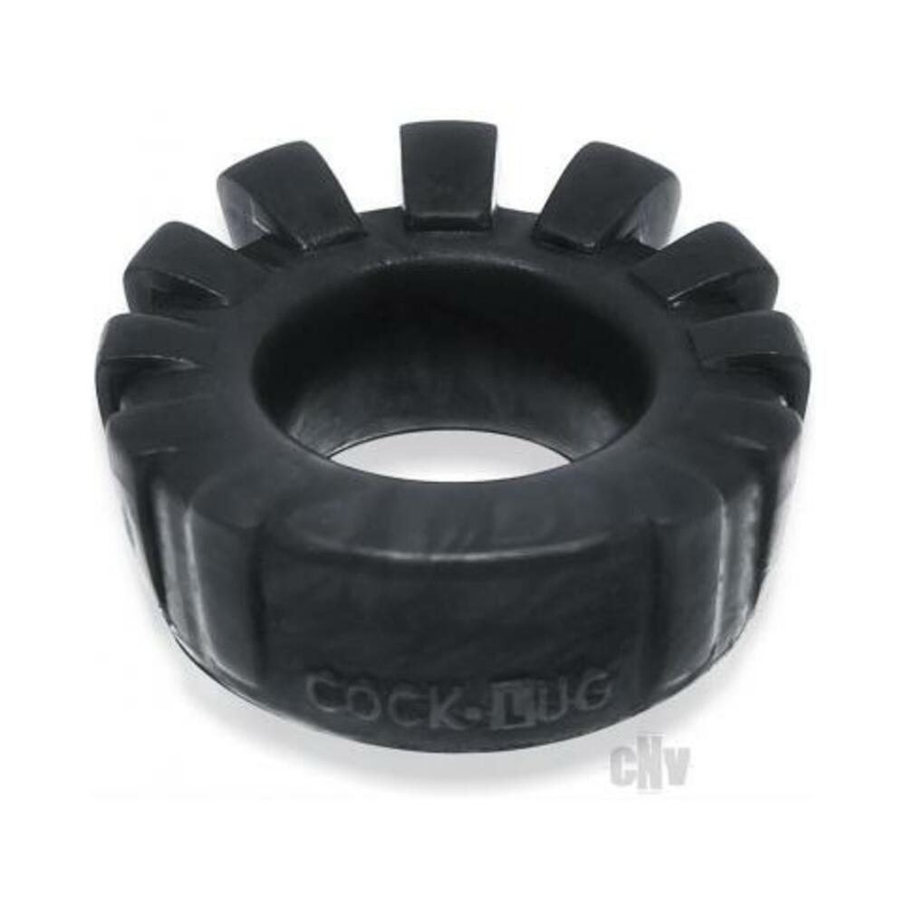 Oxballs Cock-lug Lugged Cockring Silicone Black-blank-Sexual Toys®