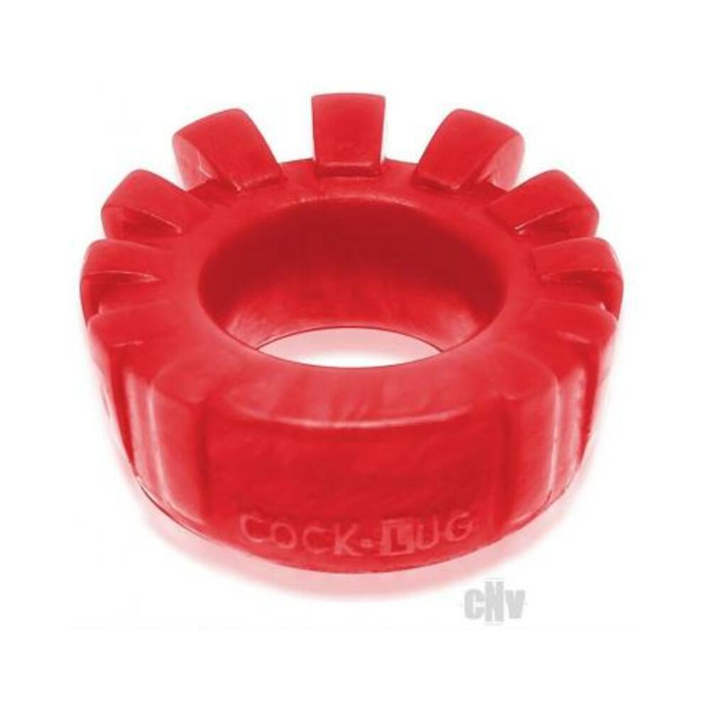Oxballs Cock-lug Lugged Cockring Silicone Red-blank-Sexual Toys®