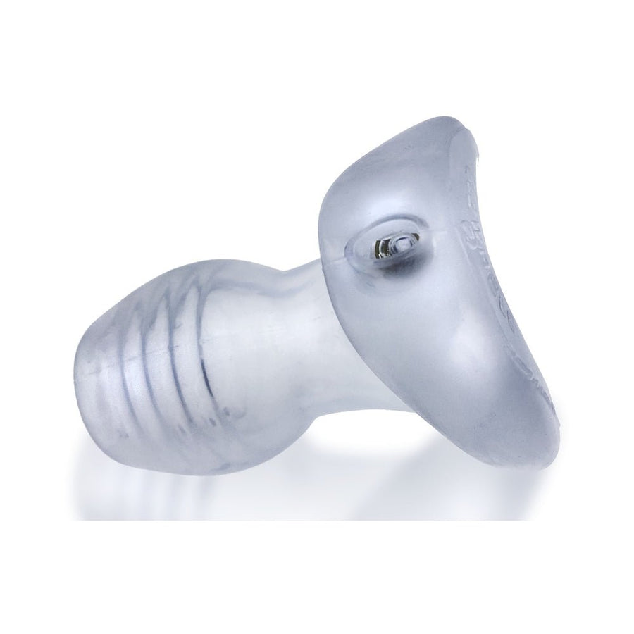 Oxballs Glowhole-1 Buttplug With Led Insert Small Clear Frost-blank-Sexual Toys®