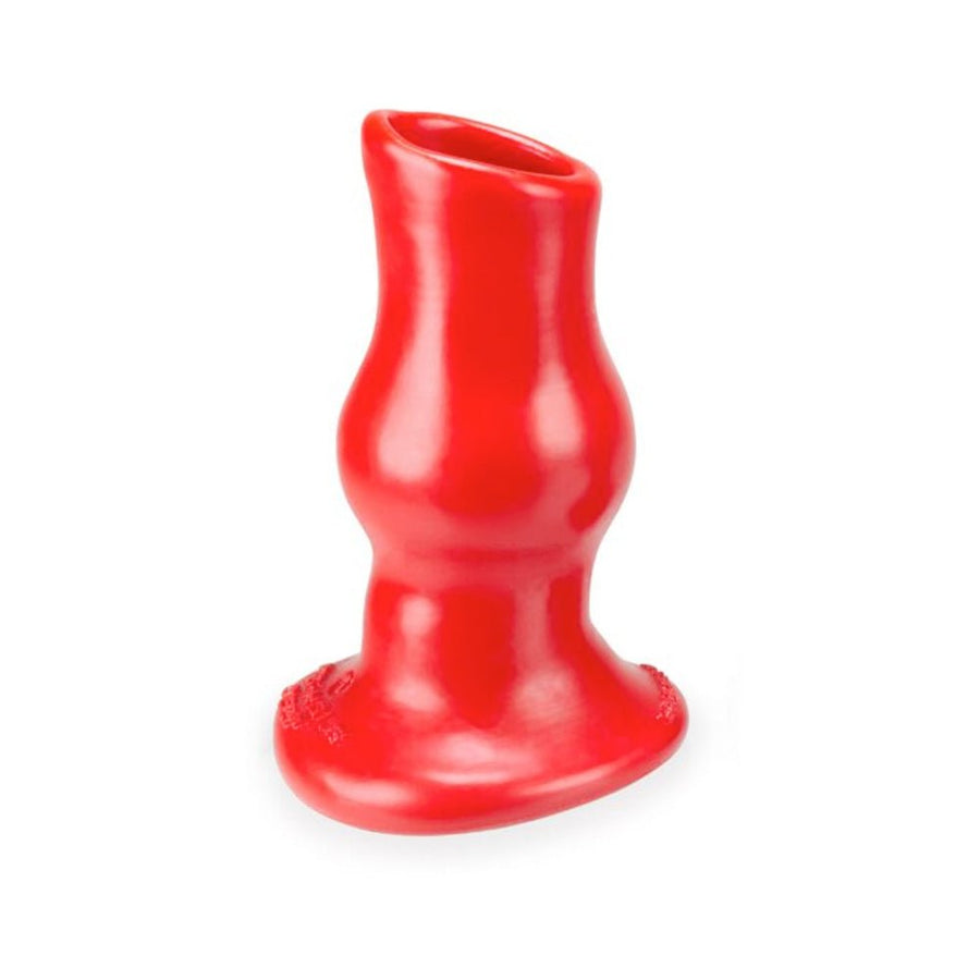 Oxballs Pig Hole Deep-1, Hollow Plug, Small, Red-blank-Sexual Toys®