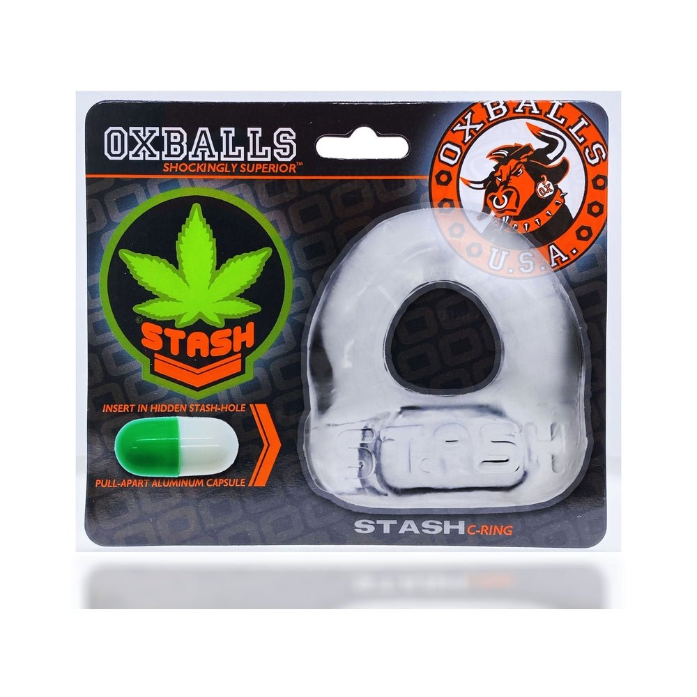 Oxballs Stash Cockring With Aluminum Capsule Insert-blank-Sexual Toys®