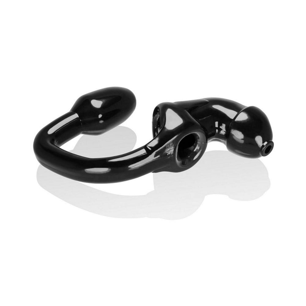 Oxballs Tailpipe, Chastity Cock-lock And Attacehd Buttplug, Black-blank-Sexual Toys®