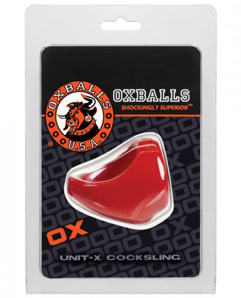 Oxballs Unit-X Cocksling Red-Oxballs-Sexual Toys®