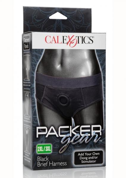 Packer Gear Black Brief Harness 2XL/3XL-Packer Gear-Sexual Toys®