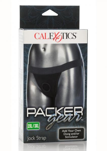 Packer Gear Black Jock Strap 2XL/3XL-Packer Gear-Sexual Toys®