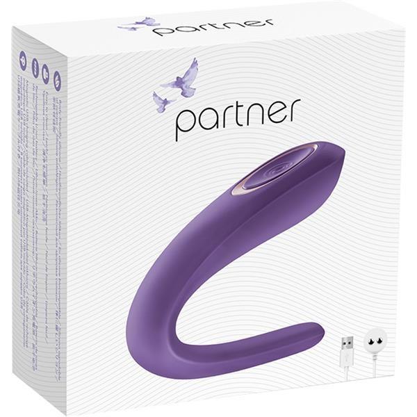 Partner Couples U-Shaped Vibrator Purple-Partner Vibrator-Sexual Toys®