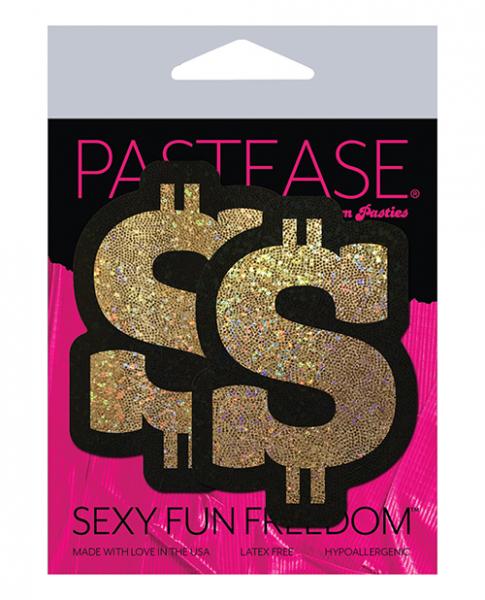 Pastease Glitter Dollar Sign - Gold O/s-Pastease-Sexual Toys®