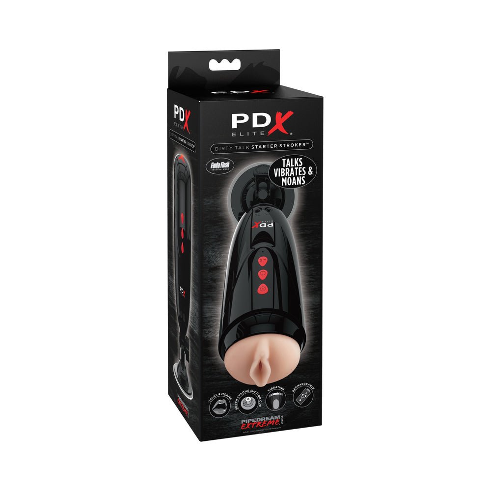 PDX ELITE Dirty Talk Starter Stroker-PDX Brands-Sexual Toys®