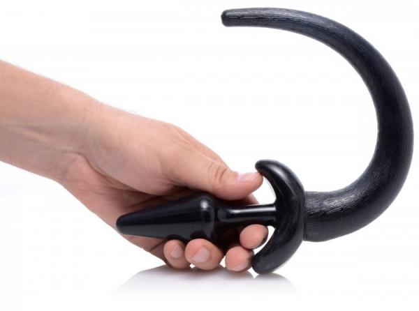 Pedigree Puppy Play Tail Butt Plug Black-Master Series-Sexual Toys®