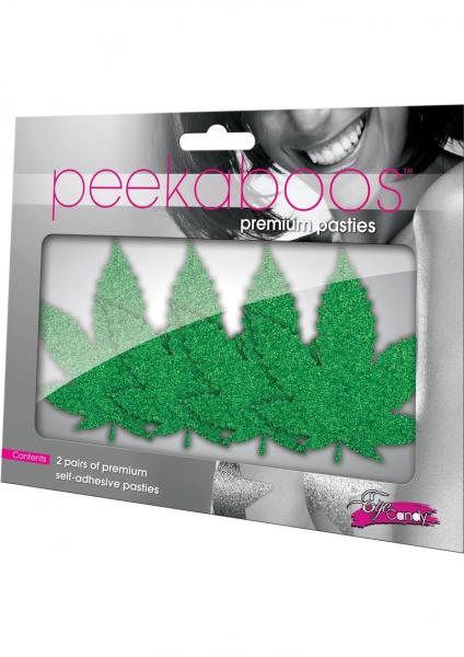 Peekaboos Mary Jane Pasties Green 2 Pairs-Peekaboos-Sexual Toys®