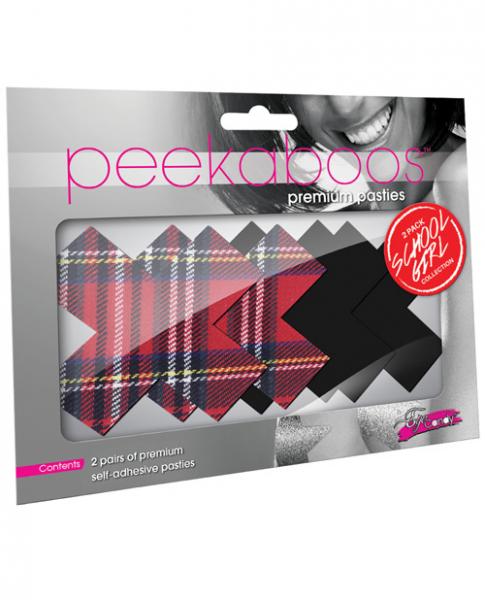 Peekaboos Schoolgirl X Pasties O/S-Peekaboos-Sexual Toys®