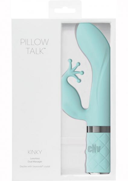 Pillow Talk Kinky Dual Massager Teal-blank-Sexual Toys®