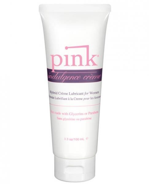 Pink Indulgence Hybrid Creme Lubricant 3.3oz Tube-Pink-Sexual Toys®