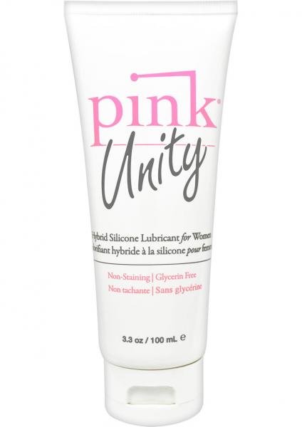 Pink Unity Hybrid Silicone Lubricant For Women 3.3 Ounce Tube-Pink-Sexual Toys®