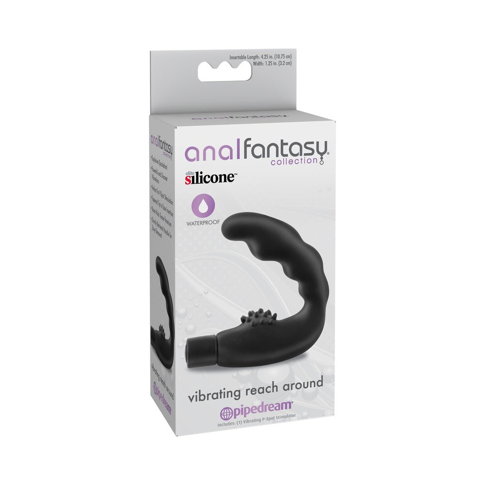 Anal Fantasy Vibrating Reach Around Probe Black-Pipedream-Sexual Toys®