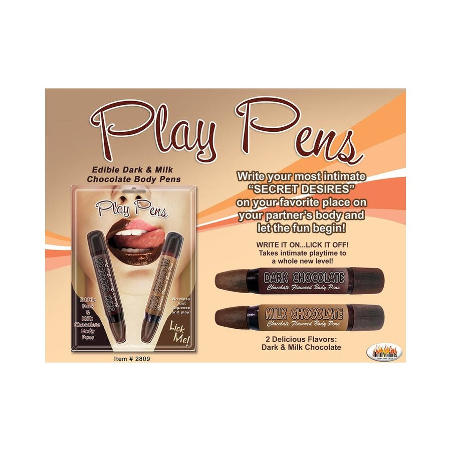 Play Pens Dark and Milk Chocolate 2 Pack-blank-Sexual Toys®