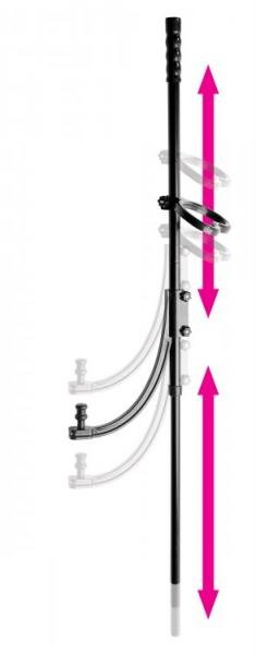 Pleasure Pole with 2 Attachments-LoveBotz-Sexual Toys®