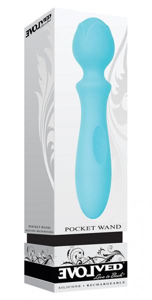 Pocket Wand Blue Petite Body Massager-blank-Sexual Toys®