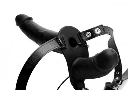 Power Pegger Vibrating Double Dildo Harness-Strap U-Sexual Toys®
