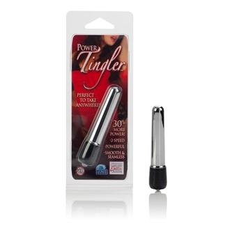 Power Tingler Mini Massager Silver-blank-Sexual Toys®