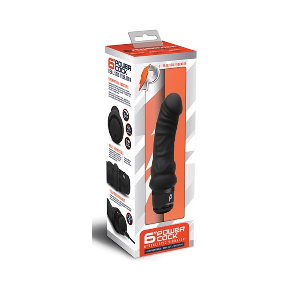 Powercock 6 inches Realistic Vibrator-Electric Eel-Sexual Toys®