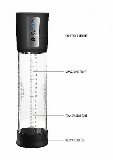 Premium Battery Automatic Pump - Transparent-blank-Sexual Toys®