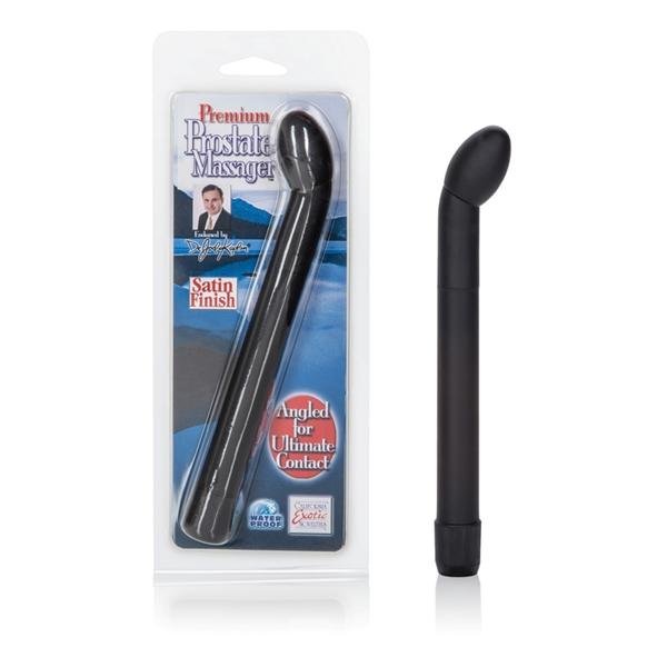 Premium Prostate Massager - Black-Dr Joel Kaplan-Sexual Toys®