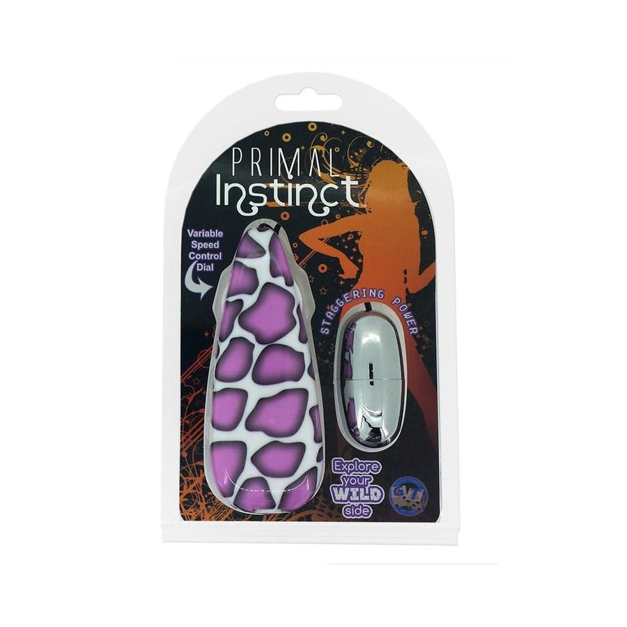 Primal Instinct Purple Giraffe Bullet Vibrator-Golden Triangle-Sexual Toys®