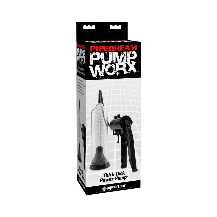 Pump Worx Thick Dick Power Pump Black-Pipedream-Sexual Toys®