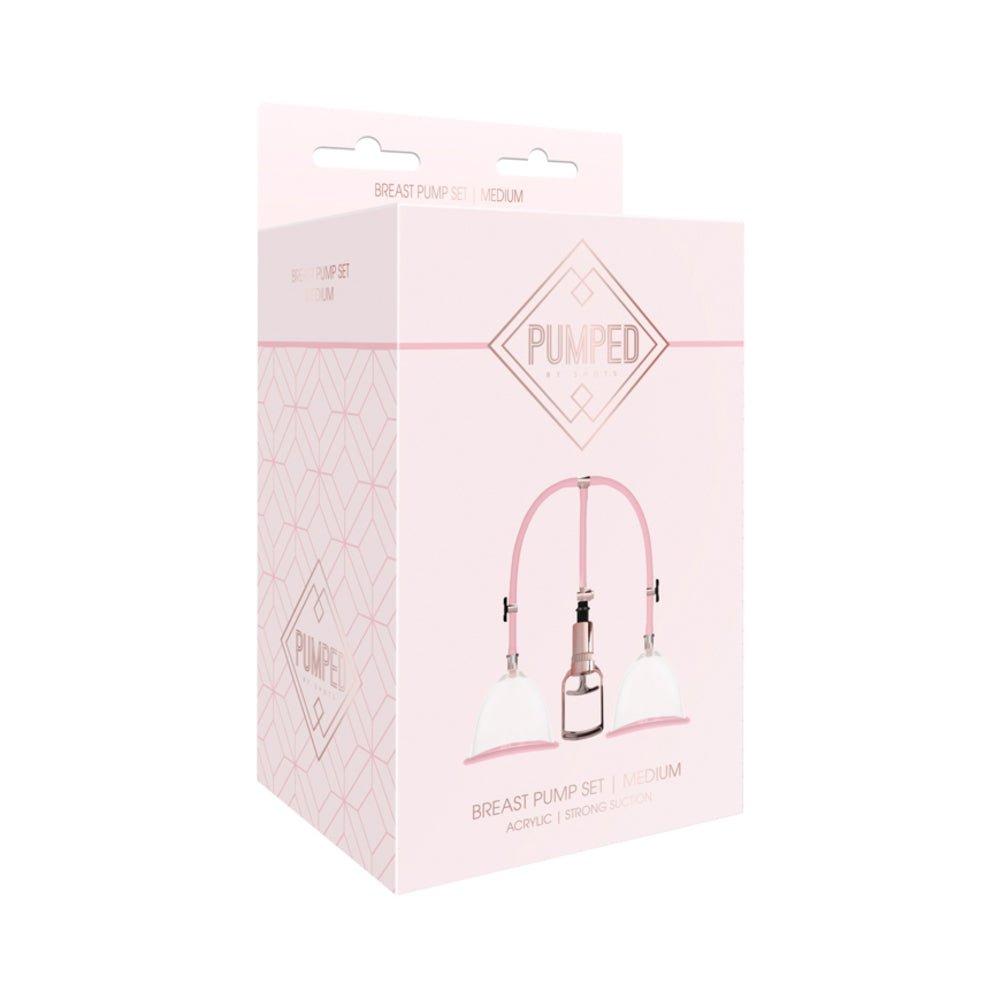 Pumped - Breast Pump Set Medium - Rose-Shots-Sexual Toys®