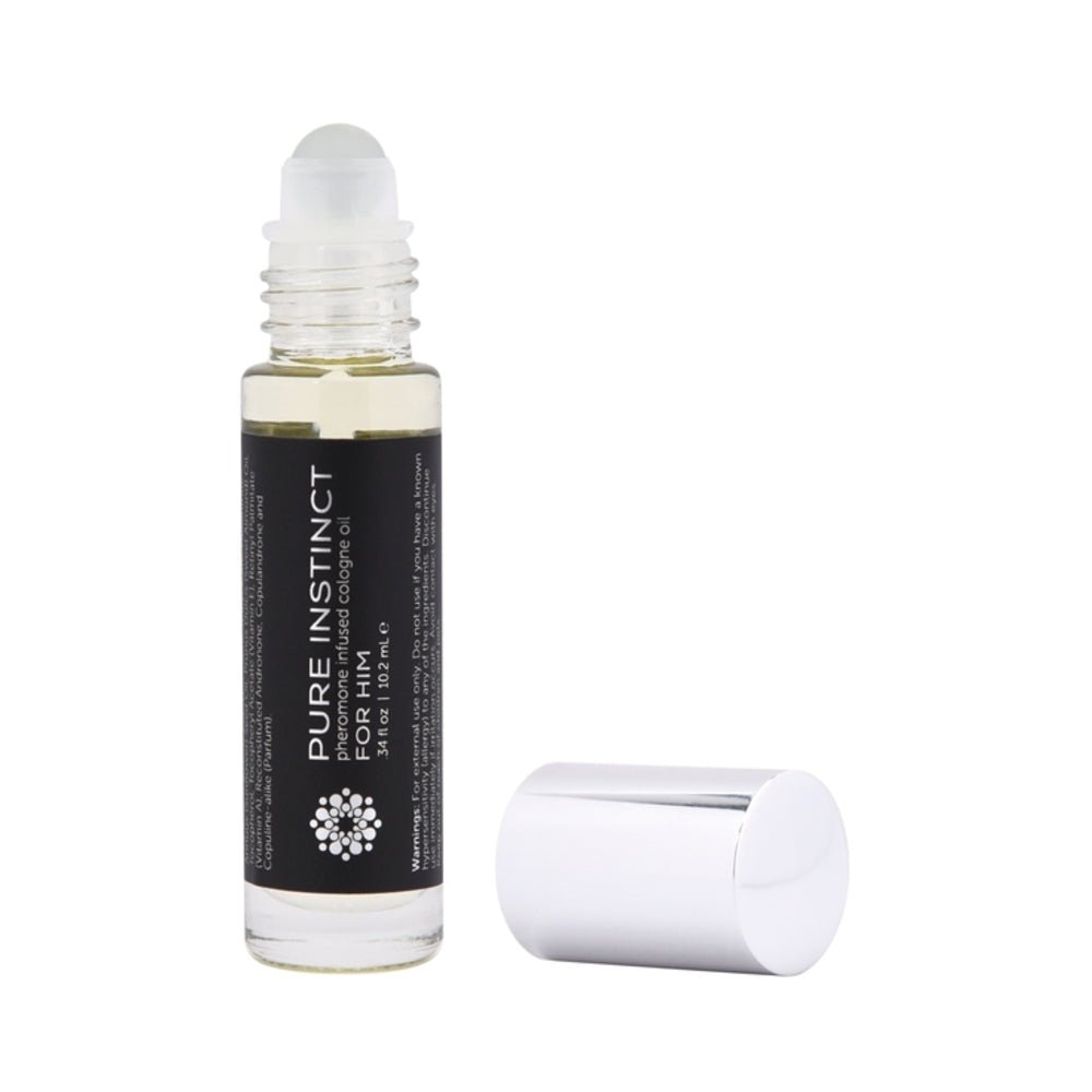 Pure Instinct Pheromone Cologne Oil For Him Roll On 0.34oz-Classic Brands-Sexual Toys®