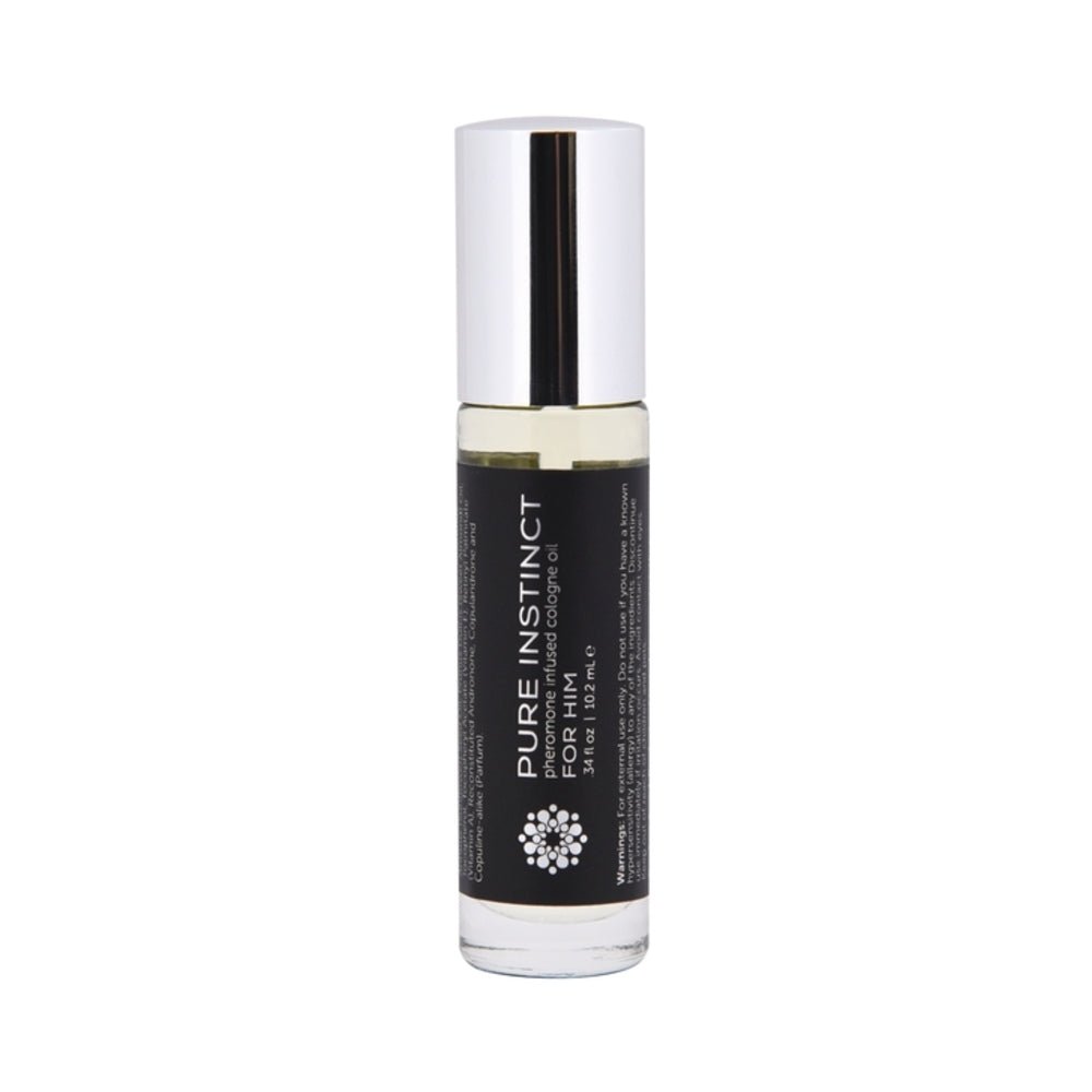 Pure Instinct Pheromone Cologne Oil For Him Roll On 0.34oz-Classic Brands-Sexual Toys®
