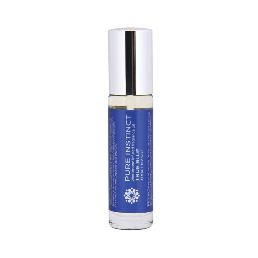 Pure Instinct Pheromone Fragrance Oil True Blue Roll On 0.34oz-Classic Brands-Sexual Toys®