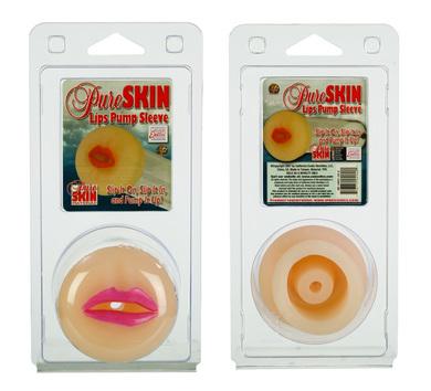 Pure Skin Lips Pump Sleeve-blank-Sexual Toys®