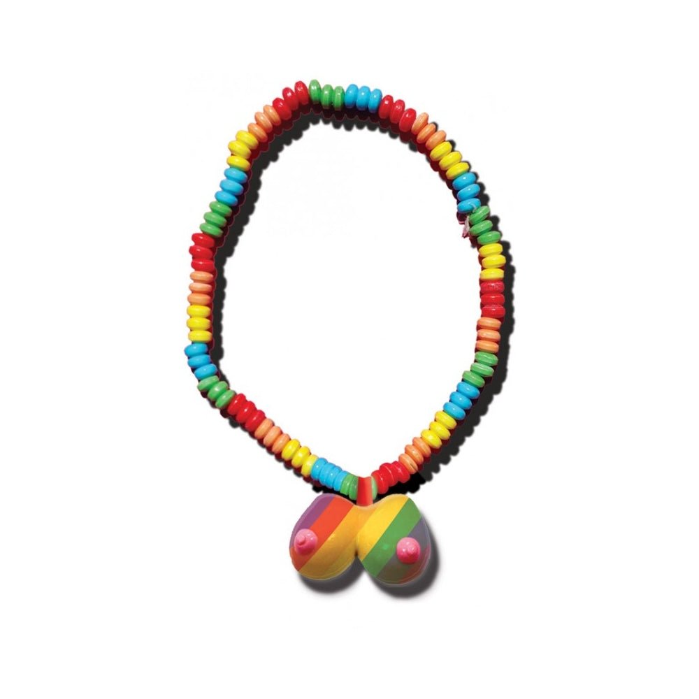Rainbow Boobie Candy Necklace-Hott Products-Sexual Toys®