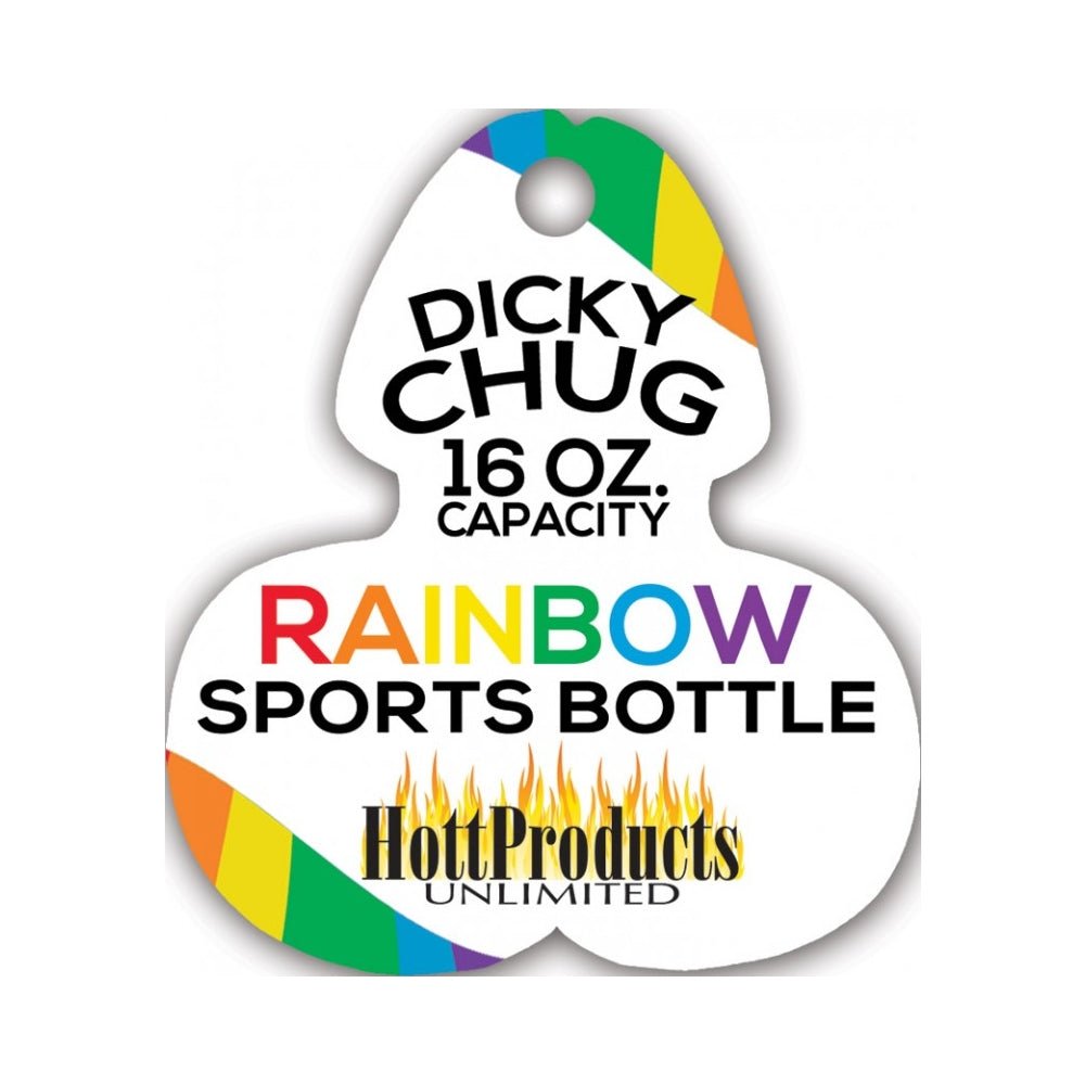 Rainbow Dicky Chug Sports Bottle-Hott Products-Sexual Toys®