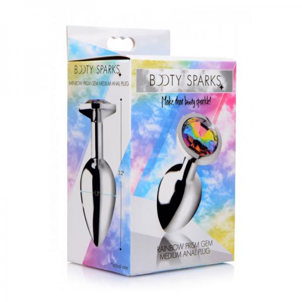 Rainbow Prism Gem Anal Plug - Medium-Booty Sparks-Sexual Toys®