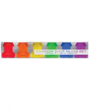 Rainbow shot glass set-blank-Sexual Toys®